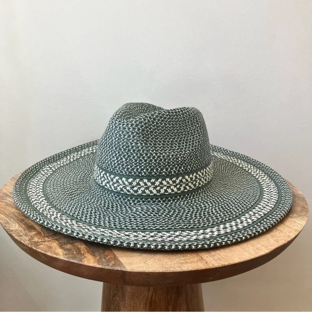 Nine West | Straw Wide Brim Beach Poolside Hat